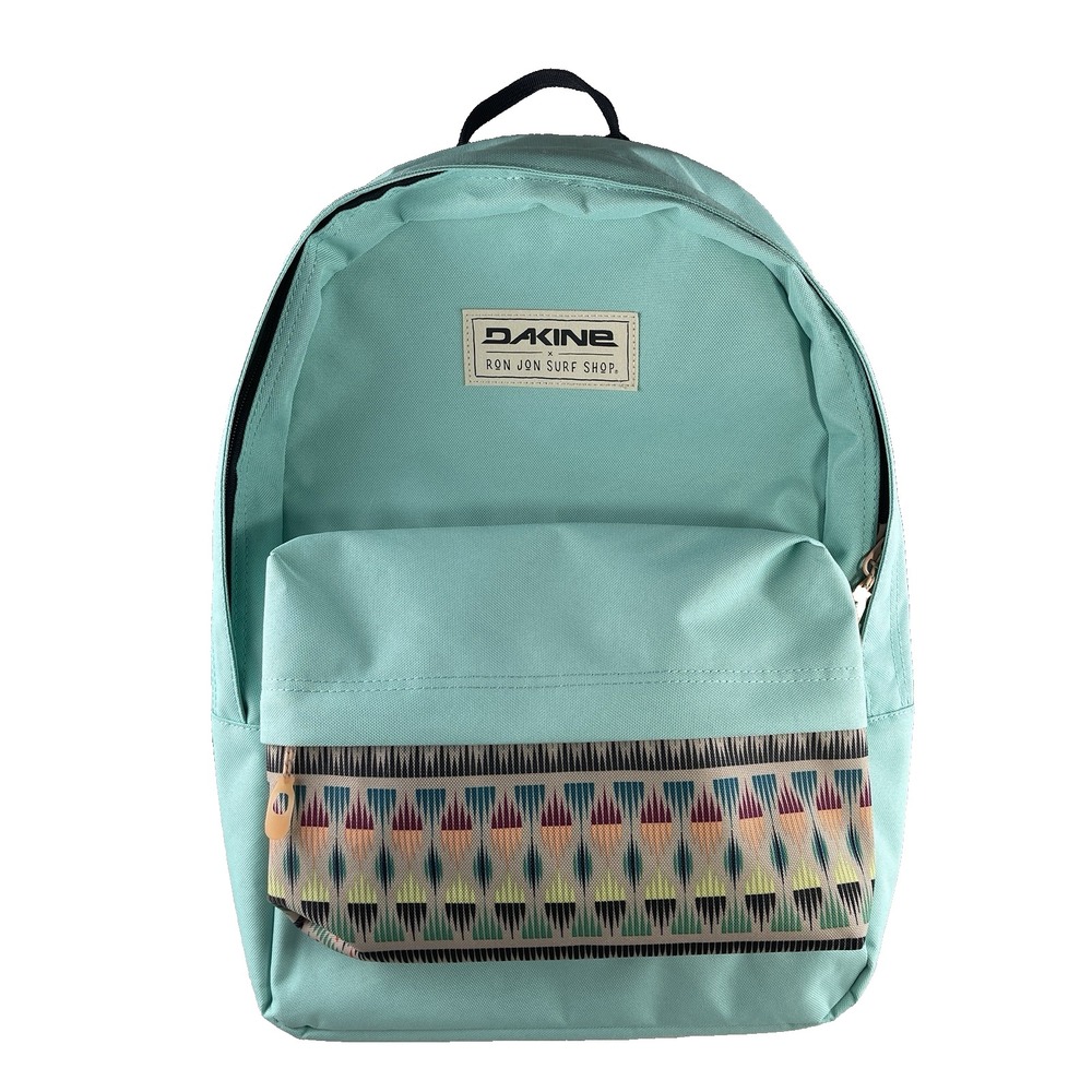 Dakine Backpack Ron Jon Surf Shop Teal Southwest Print Surf Skater Style 17" New